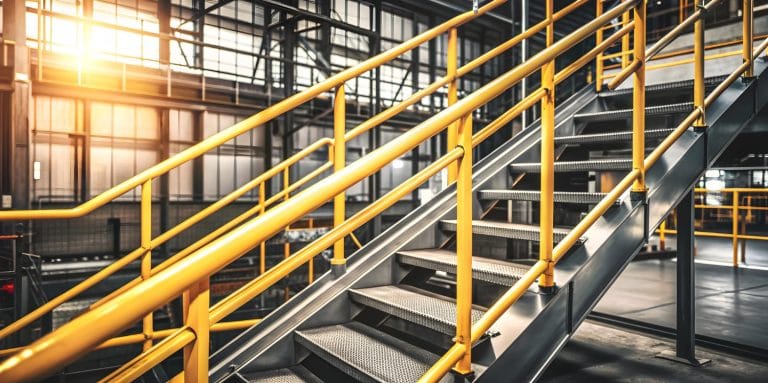 מעקות ברזל למדרגות