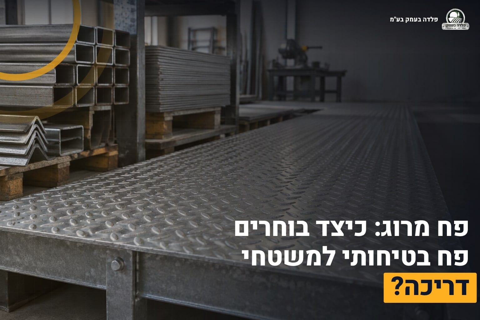 פח מרוג בטיחותי